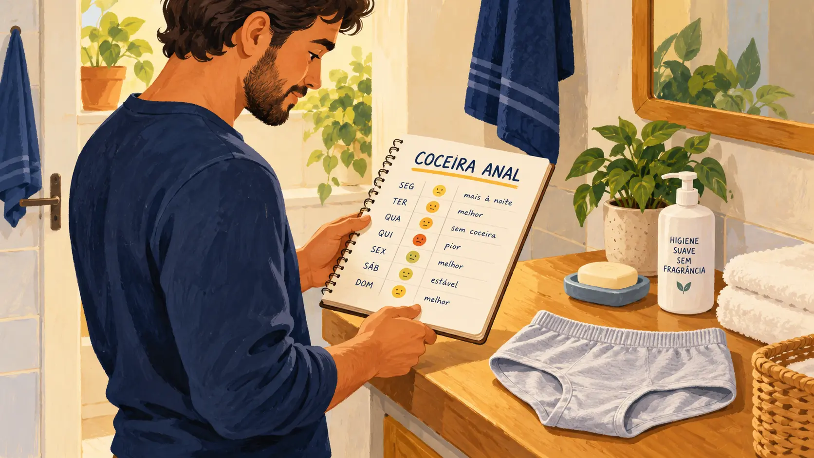 Coceira anal persistente: o que pode estar acontecendo?
