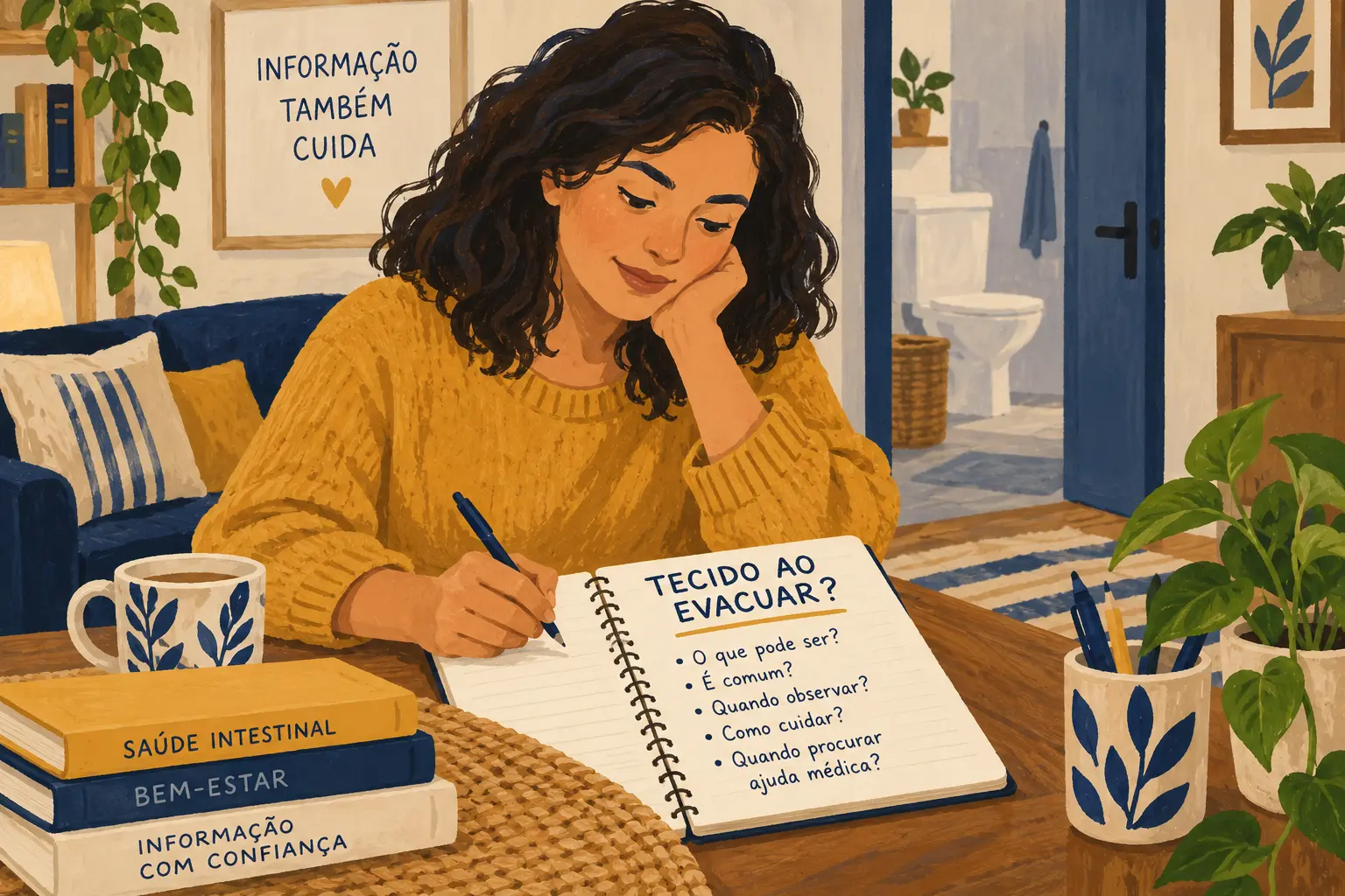 Algo sai pelo ânus ao evacuar: é prolapso?