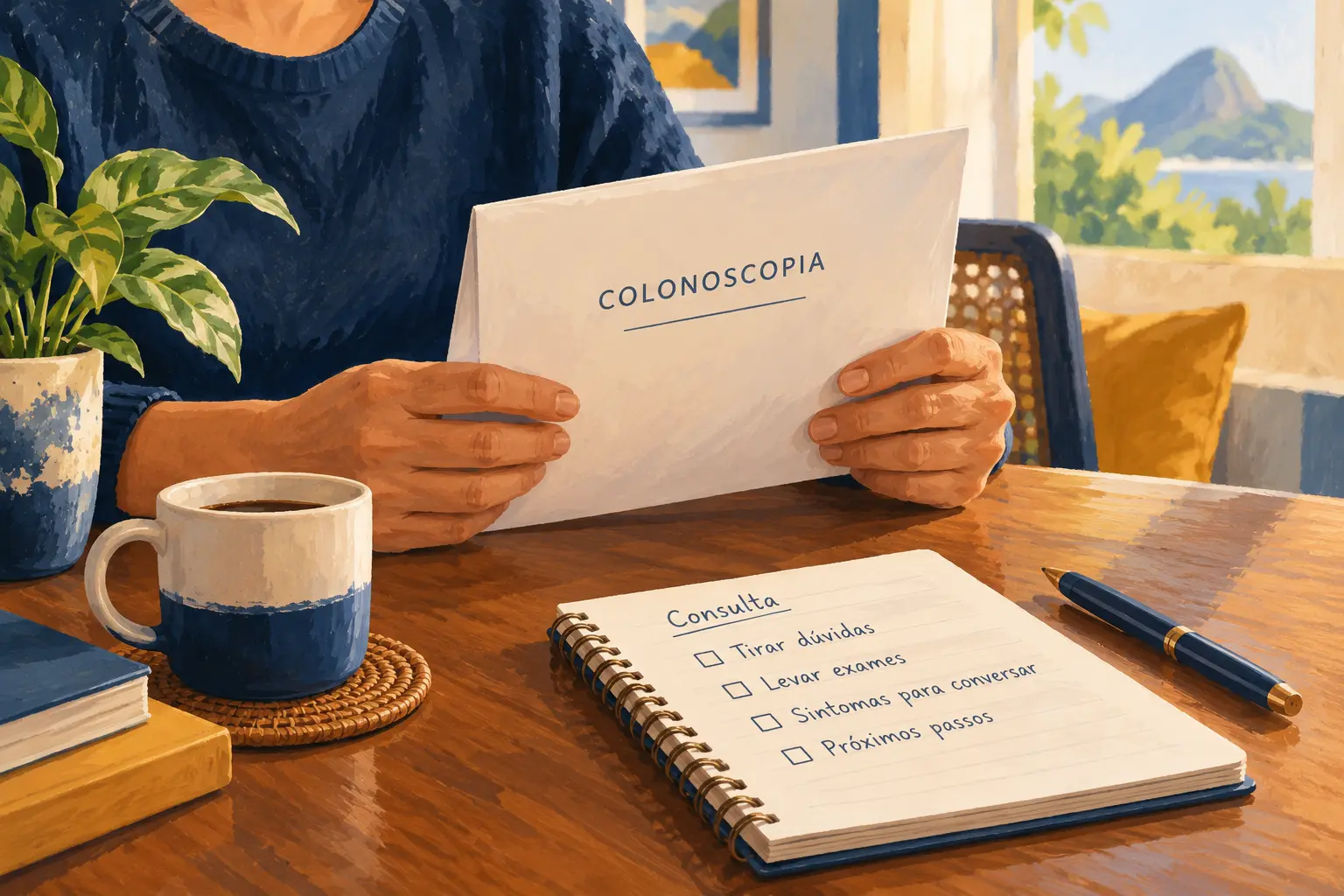 Laudo da colonoscopia: como organizar suas dúvidas